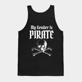 My gender is PIRATE Tank Top